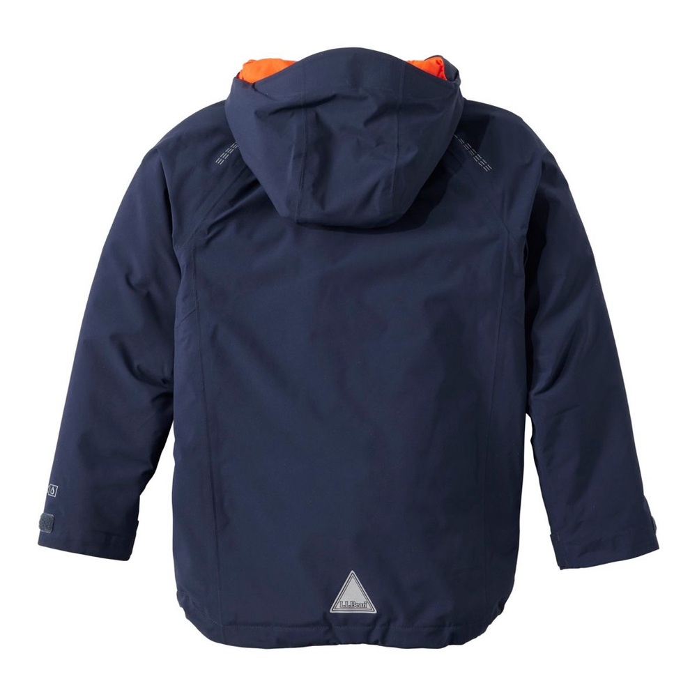L.L. Bean Kids' Waterproof Insulated Jacket - size 14/16 - Navy - like new! - Picture 4 of 9